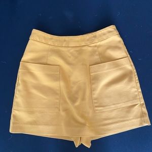 Zara orange skort good as new
